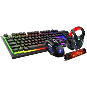 ست 4 تیکه کمبو گیمینگ ایمایس iMICE مدل GK-450