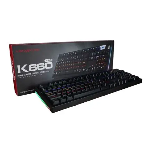 کیبورد مکانیکال آبکونکور ABCONCORE MECHANICAL GAMING KEYBORD
